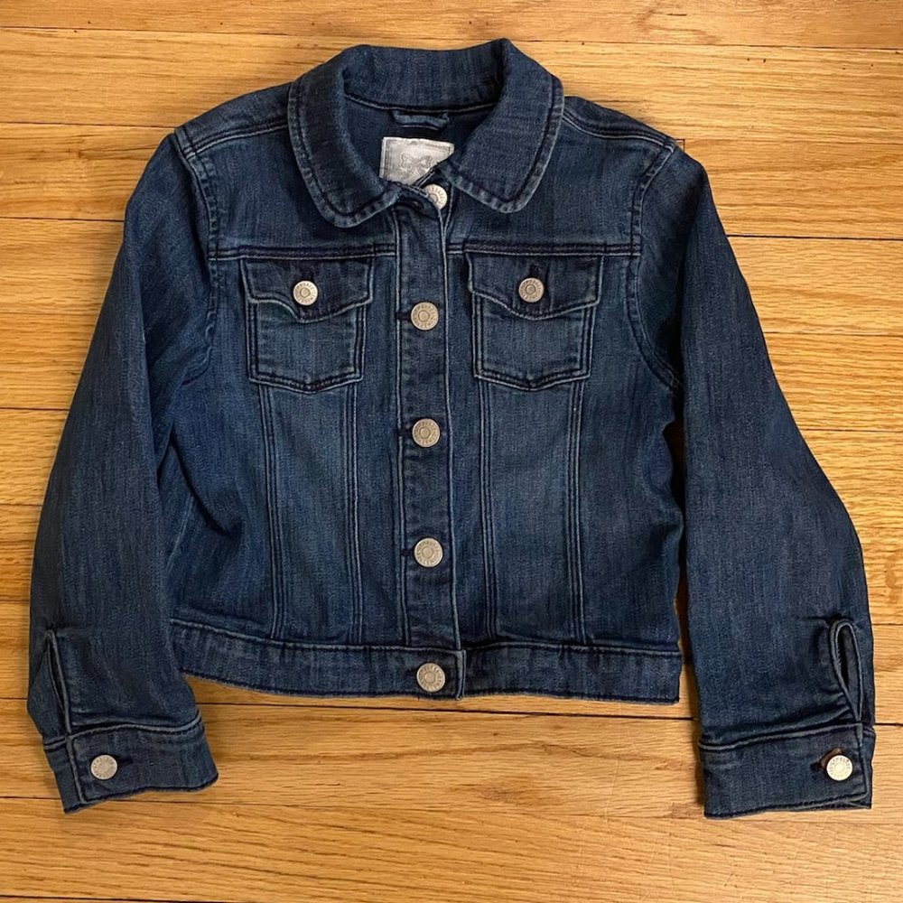 Gymboree Little Girls S 5/6 Jean Denim Jacket